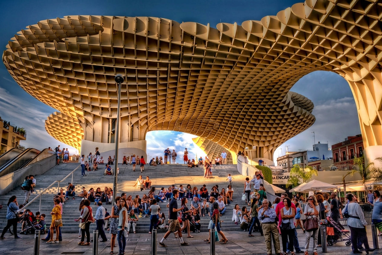 Top Seville Attractions: The Ultimate Guide to Plaza de España & Metropol Parasol (Las Setas)