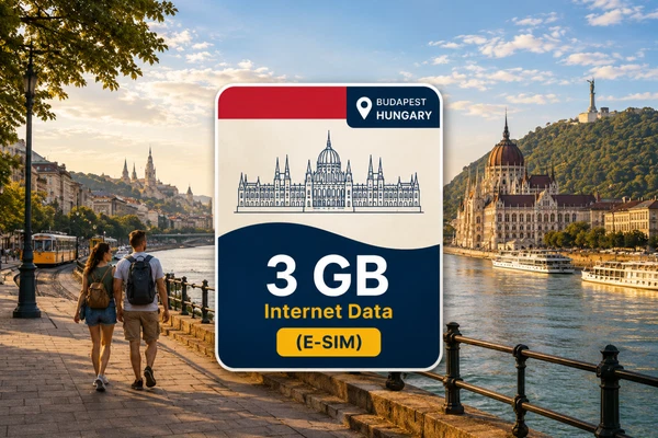 3 GB E-SIM (Internet Data)